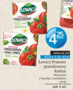 Specjał Lowicz Przecier pomidorowy klasyczny z bazylia i czosnkiem oferta