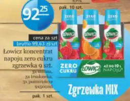 Specjał Lowicz koncentrat napoju zero cukru Zgrzewka MIX oferta
