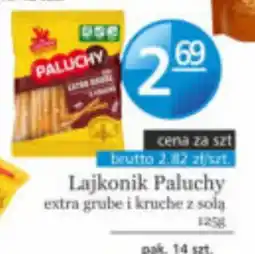 Specjał Lajkonik Paluchy extra grube i kruche z solą oferta
