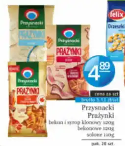 Specjał Przysnacki Prażynki bekon i syrop klonowy oferta