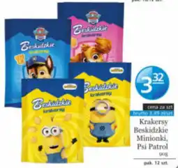 Specjał Krakersy Beskidzkie Minionki, Psi Patrol oferta