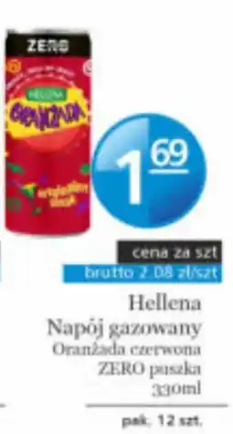Specjał Hellena Napój gazowany Oranżada czerwona ZERO oferta