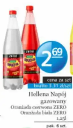 Specjał Hellena Napój gazowany Oranżada czerwona ZERO Oranżada biała ZERO oferta