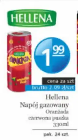 Specjał Hellena Napój gazowany Oranżada czerwona puszka oferta