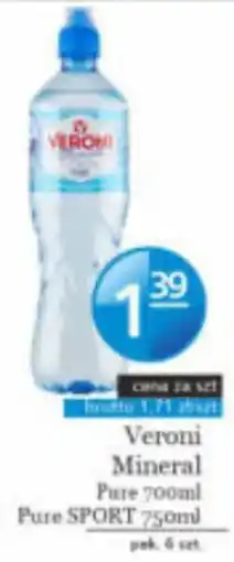 Specjał Veroni Mineral Pure SPORT oferta