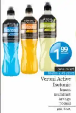 Specjał Veroni Active Isotonic lemon multifruit orange oferta