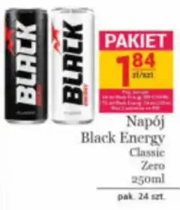 Specjał Napój Black Energy Classic Zero oferta