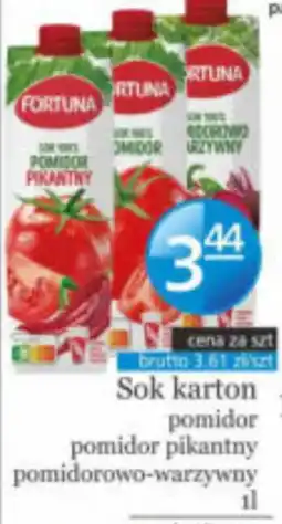 Specjał Sok karton pomidor pikantny oferta