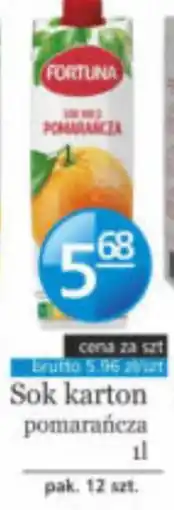 Specjał Sok karton pomarańcza oferta