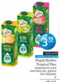 Specjał Napój Hortex Tropical Duo pomarańcza-yuzu oferta