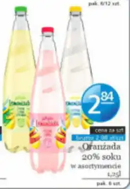 Specjał Oranżada 20% soku w asortymancie oferta