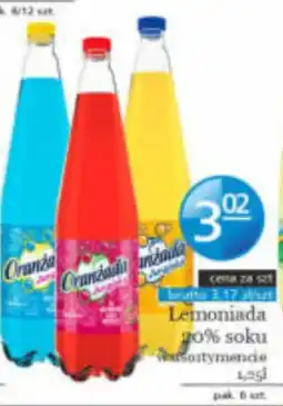 Specjał Lemoniada 20% soku oferta