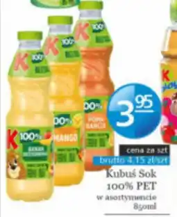 Specjał Kubuś Sok 100% PET oferta