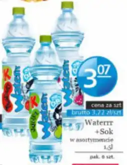Specjał Waterrr +Sok oferta