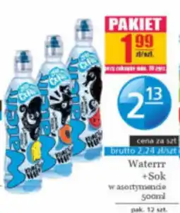 Specjał Waterrr +Sok oferta