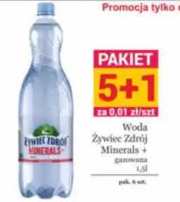Specjał Woda Żywiec Zdrój Minerals oferta