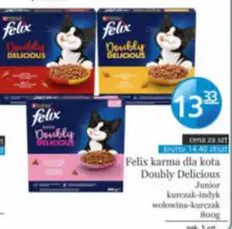 Specjał Felix karma dla kota Doubly Delicious Junior oferta