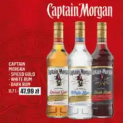 Specjał Captain Morgan Spiced Gold White Rum Dark Rum oferta