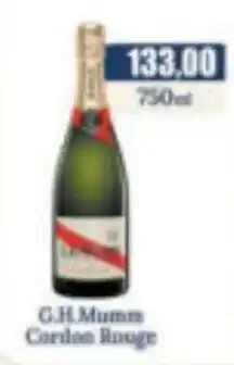 Specjał G.H.Mumm Cordon Rouge oferta