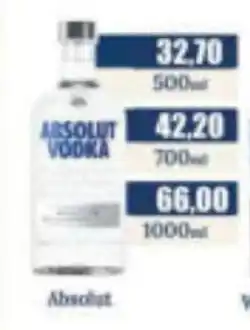 Specjał Absolut Vodka oferta