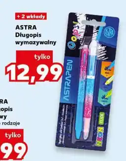 Kaufland ASTRA Długopis wymazywalny oferta
