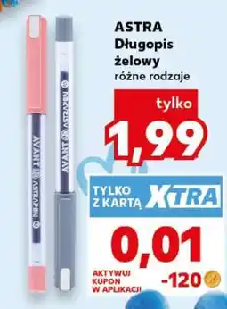 Kaufland ASTRA Długopis żelowy oferta