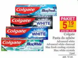 Specjał Colgate Pasta do zębów Advanced white oferta