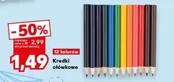Kaufland Kredki ołówkowe oferta