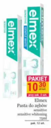 Specjał Elmex Pasta do zębów sensitive whitening oferta