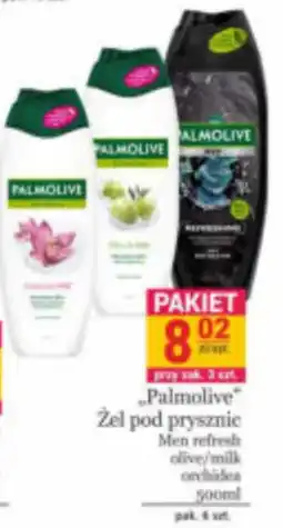 Specjał Palmolive Żel pod prysznic Men refresh olive/milk orchidea oferta