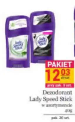 Specjał Dezodorant Lady Speed Stick oferta