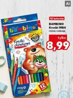 Kaufland BAMBINO Kredki MB4 oferta