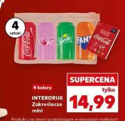Kaufland INTERDRUK Zakreślacze mini oferta