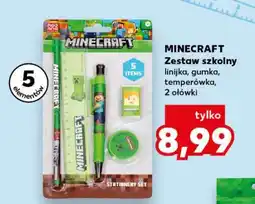 Kaufland MINECRAFT Zestaw szkolny oferta