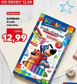 Kaufland BAMBINO Kredki ścieralne oferta
