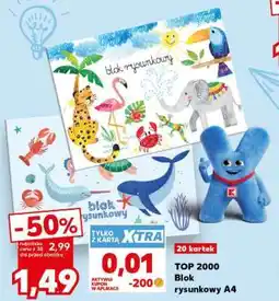 Kaufland TOP 2000 Blok rysunkowy A4 oferta