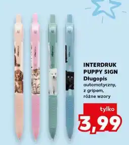 Kaufland INTERDRUK PUPPY SIGN oferta