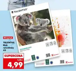 Kaufland TALENTUS Blok rysunkowy A3 oferta