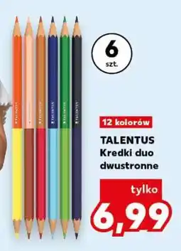 Kaufland TALENTUS Kredki duo dwustronne oferta