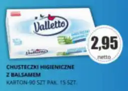 Specjał Chusteczki Higieniczne z Balsamem Valletto oferta