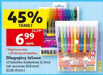 Długopisy żelowe