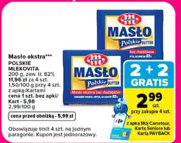 Carrefour Masło Ekstra oferta
