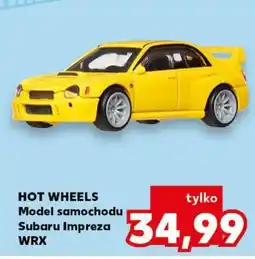 Kaufland HOT WHEELS Model samochodu Subaru Impreza WRX oferta