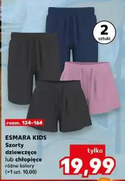 Kaufland ESMARA KIDS Szorty dziewczęce lub chłopięce oferta