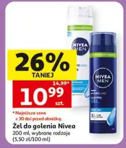 Auchan Żel do golenia Nivea oferta