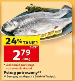 Auchan Pstrąg patroszony oferta