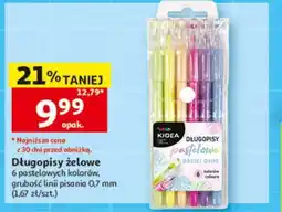 Auchan Długopisy żelowe oferta