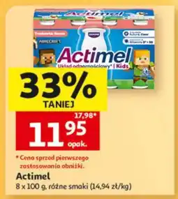 Auchan Actimel oferta