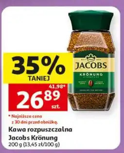 Auchan Kawa rozpuszczalna Jacobs Krönung oferta