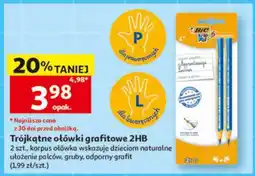 Auchan Trójkątne ołówki grafitowe 2HB oferta